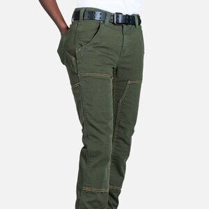 Dovetail Maven X Pant Moss Green Canvas 16 inseam 34